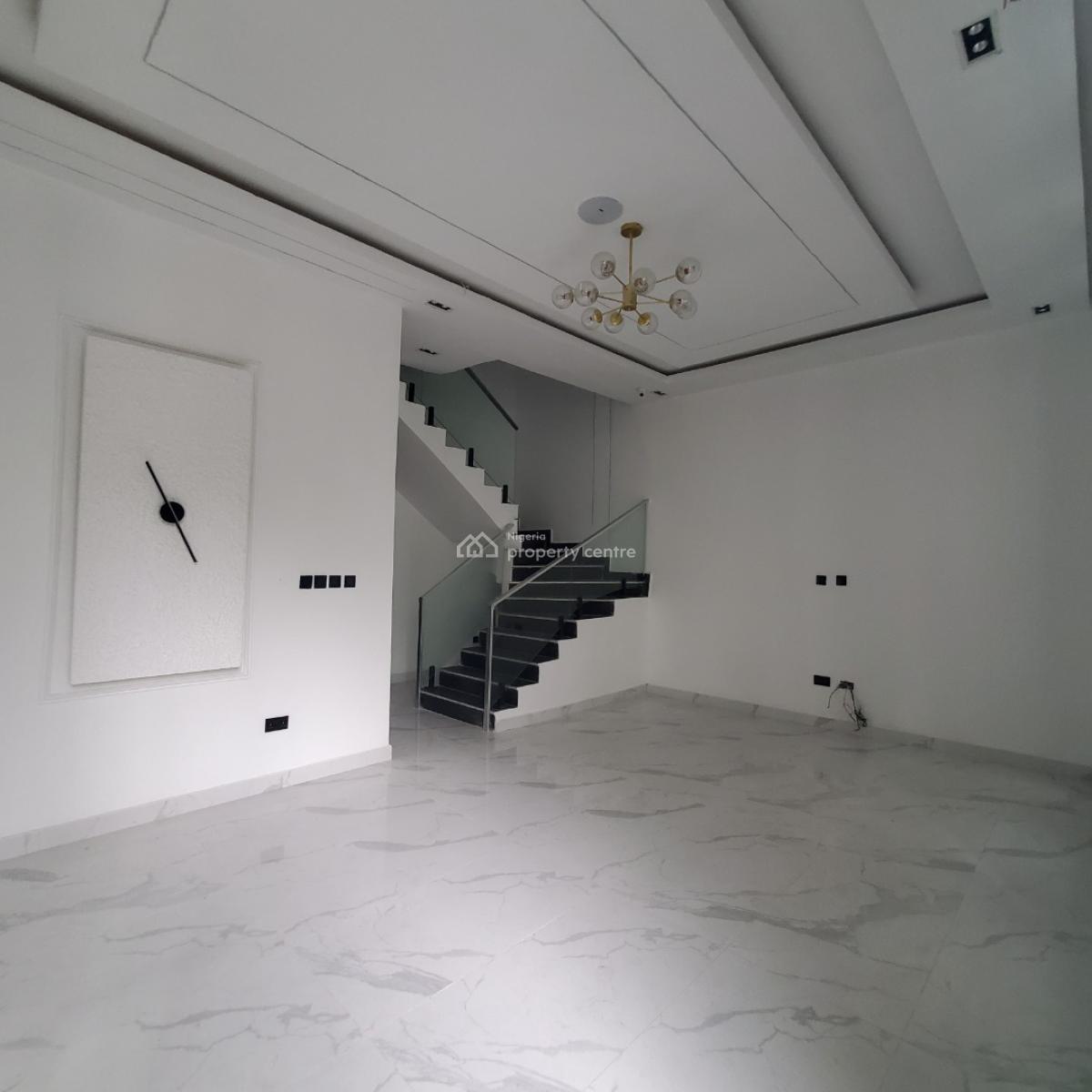 Astonishing 4 Bedroom Semi Detached Duplex with a Bq, Chevron, Lekki, Lagos, House for Sale