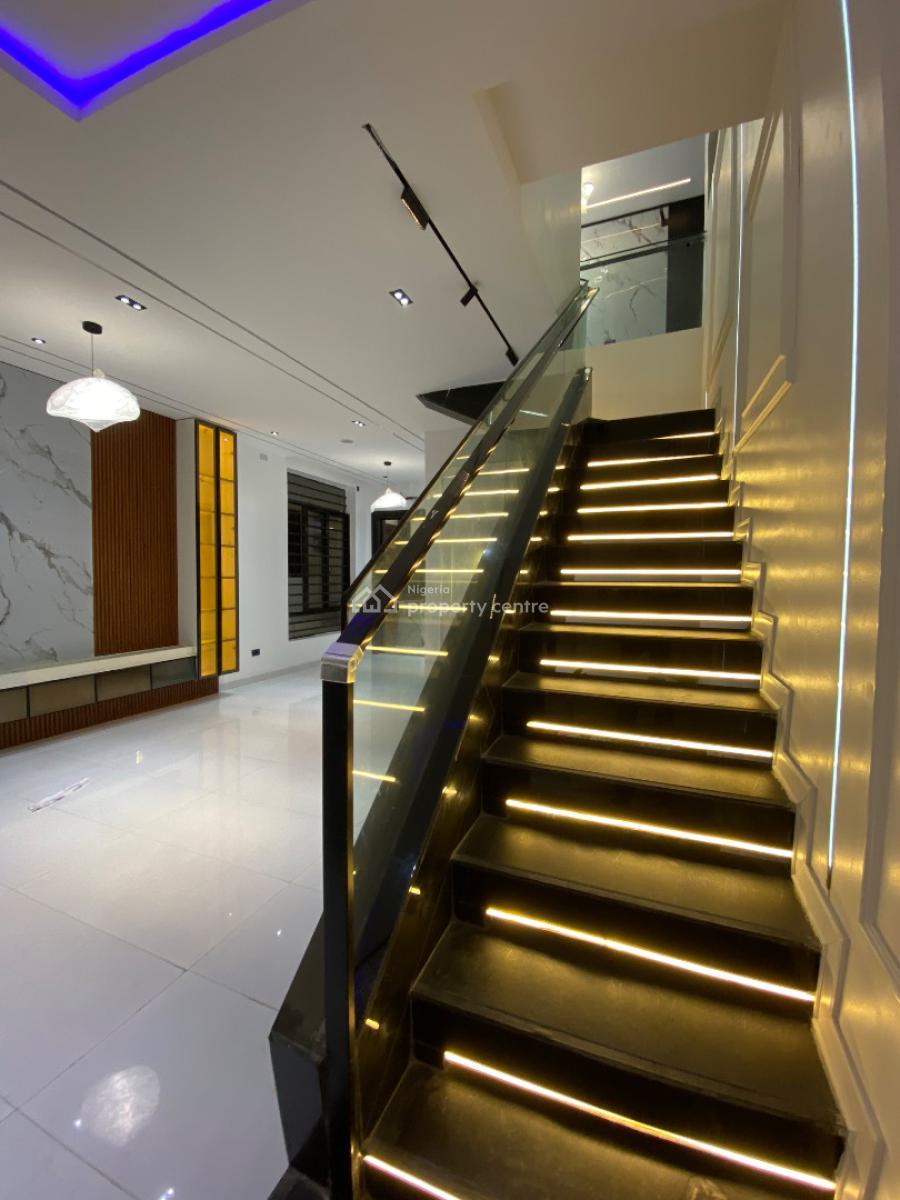 Contemporary Finished 4 Bedroom Detached Duplex, Orchid Road, Lafiaji, Lekki, Lagos, Detached Duplex for Sale