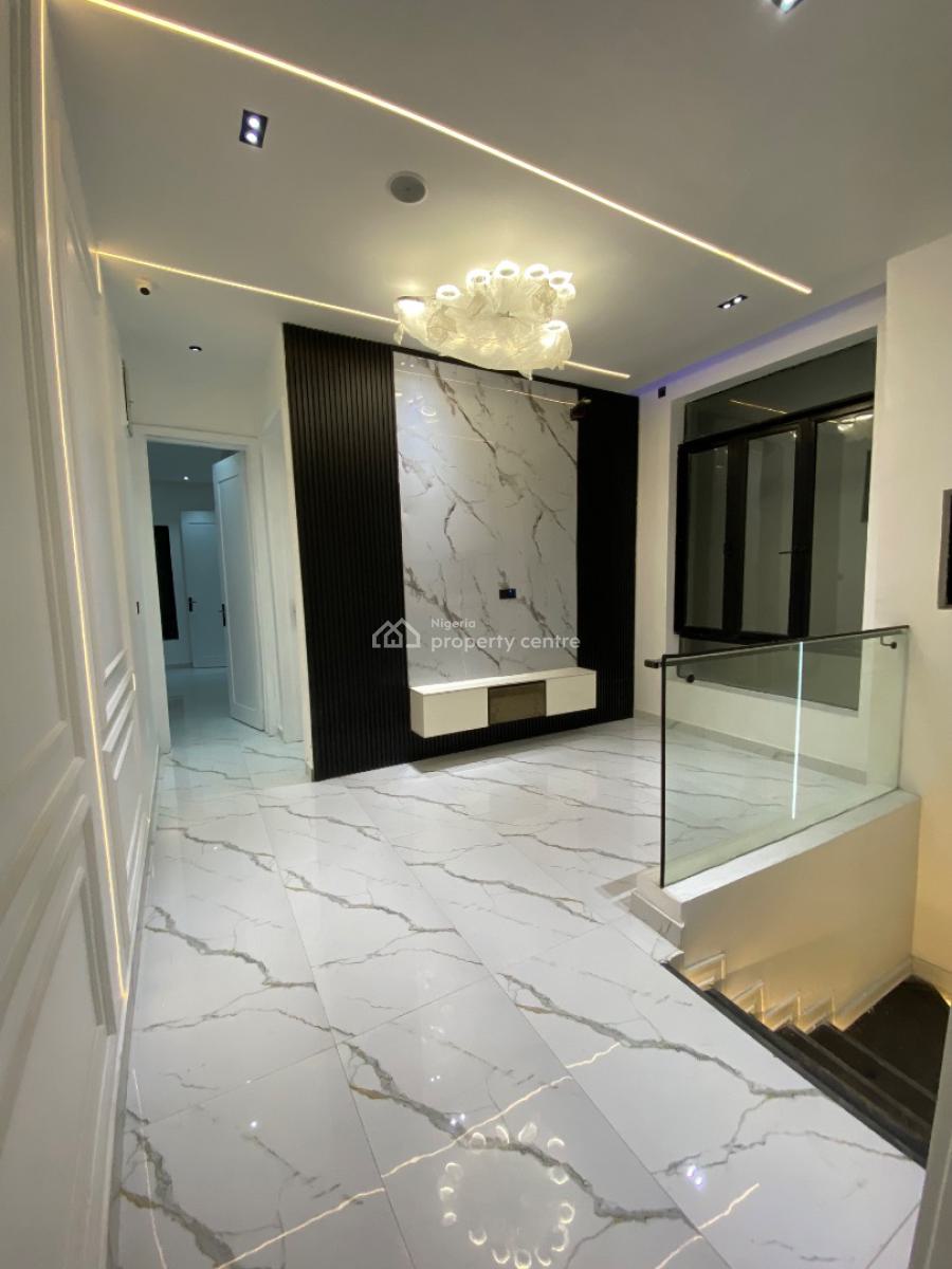 Contemporary Finished 4 Bedroom Detached Duplex, Orchid Road, Lafiaji, Lekki, Lagos, Detached Duplex for Sale