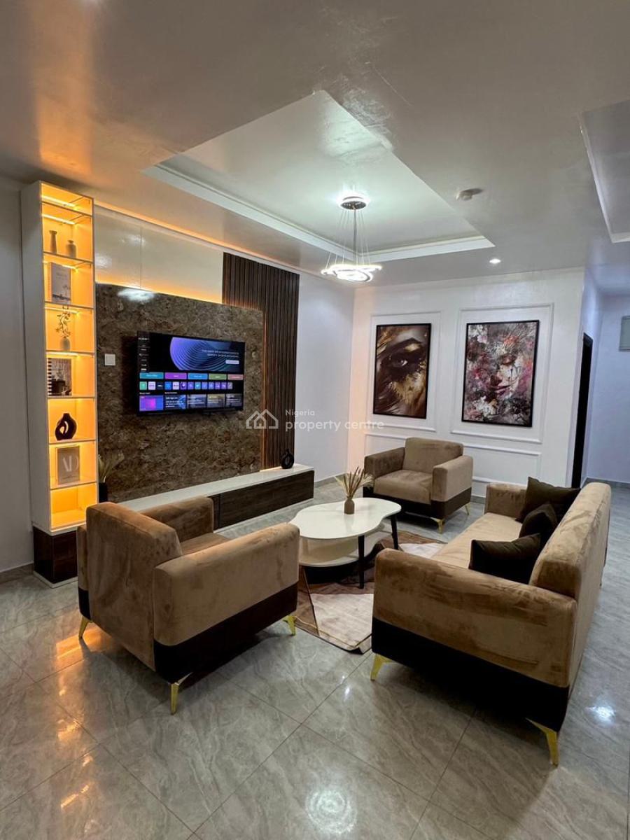Exquisite Furnished 2 Bedroom Apartment, Kilo, Surulere, Lagos, Flat / Apartment Short Let