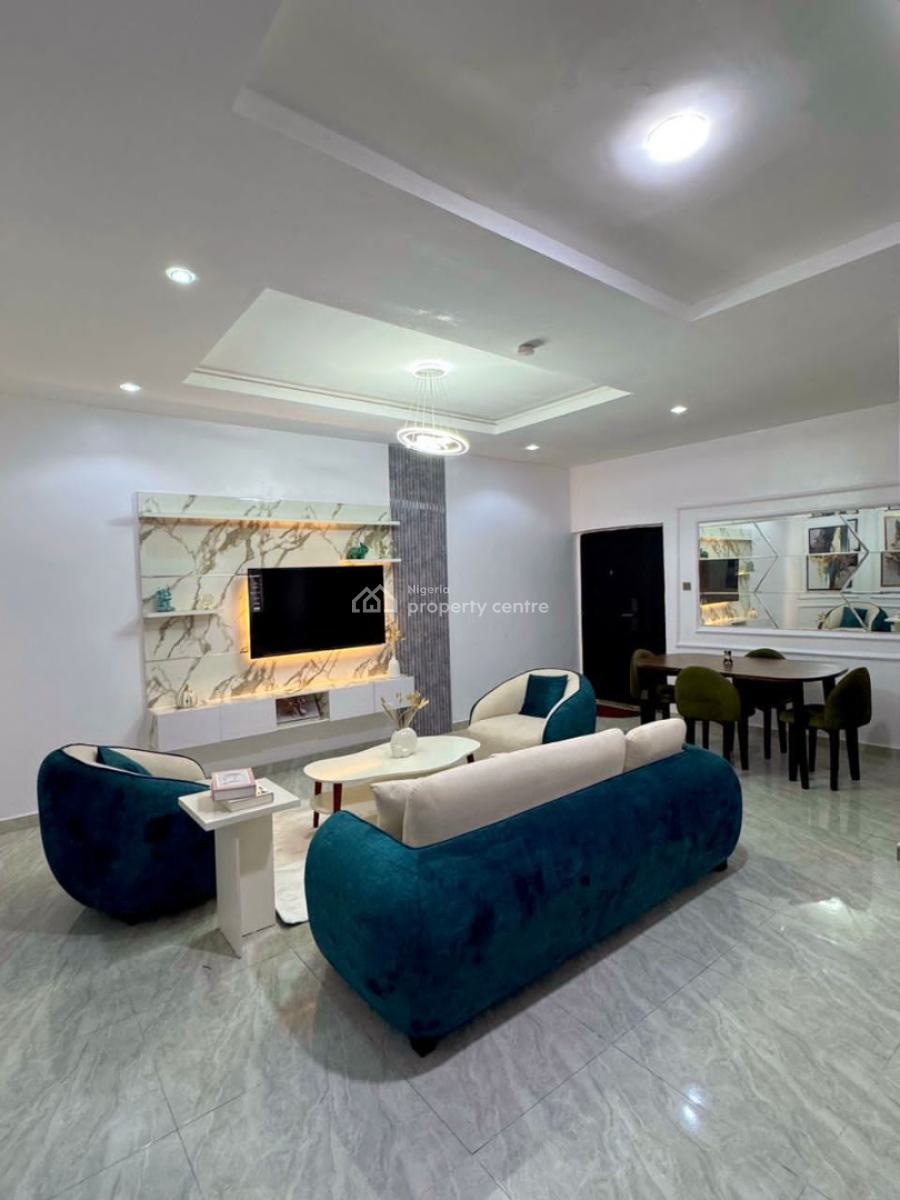 Exquisite Furnished 2 Bedroom Apartment, Kilo, Surulere, Lagos, Flat / Apartment Short Let