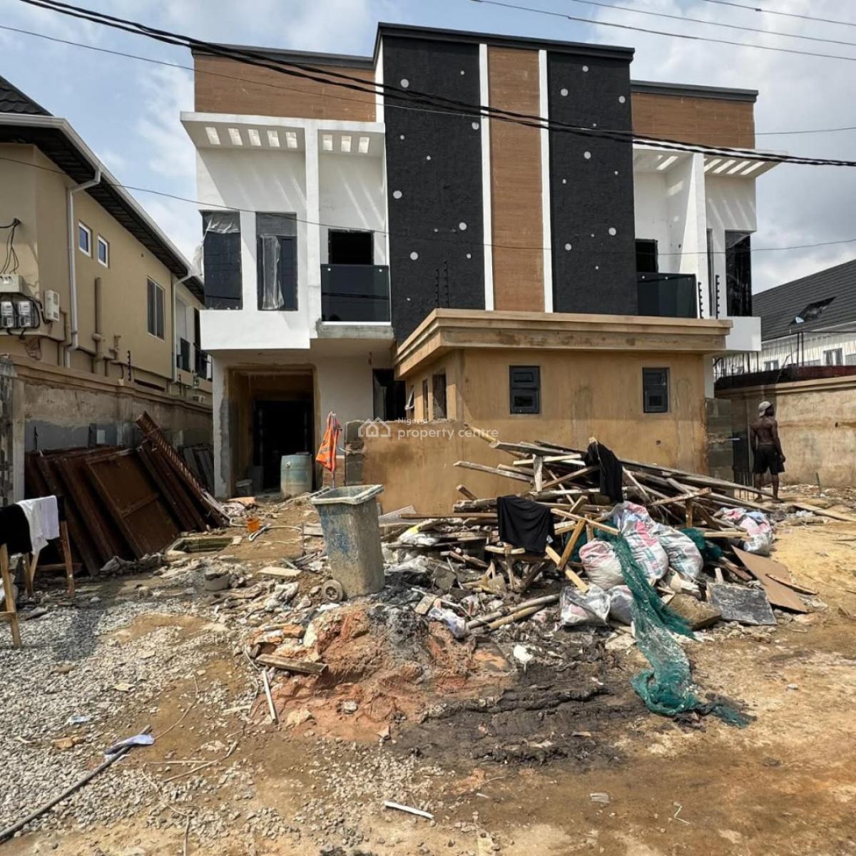 Very Spacious 4 Bedroom Detached Duplex, Surulere, Lagos, Semi-detached Duplex for Sale
