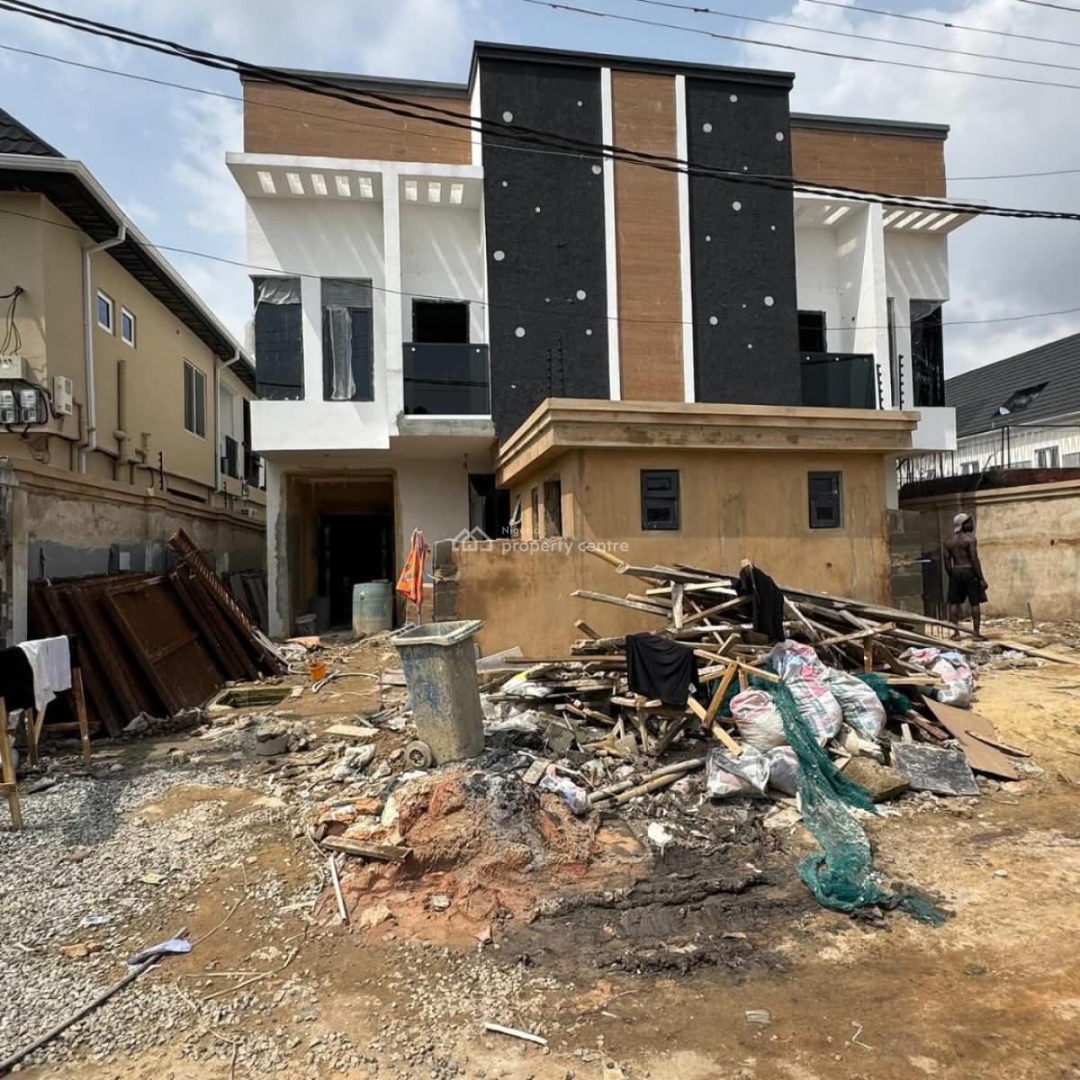 Very Spacious 4 Bedroom Detached Duplex, Surulere, Lagos, Semi-detached Duplex for Sale