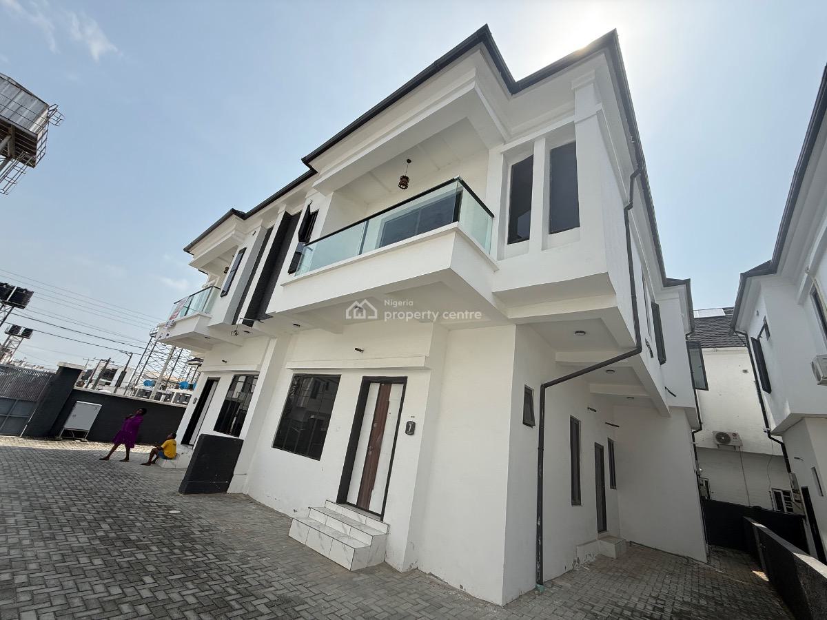 Brand New 4 Bedroom Semi Detached Duplex with Bq for Distress, Ikota Villa Estate By Mega Chiken, Ikota, Lekki, Lagos, Semi-detached Duplex for Sale