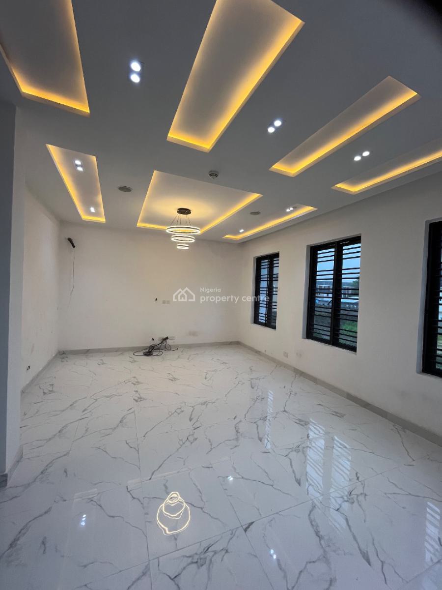 Brand New Smart 4 Brdroom Terrace Duplex with Bq, Ilasan, Ikate, Lekki, Lagos, Terraced Duplex for Rent