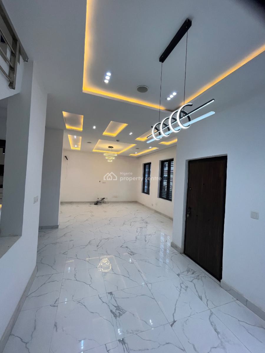 Brand New Smart 4 Brdroom Terrace Duplex with Bq, Ilasan, Ikate, Lekki, Lagos, Terraced Duplex for Rent