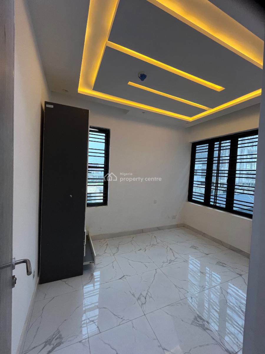 Brand New Smart 4 Brdroom Terrace Duplex with Bq, Ilasan, Ikate, Lekki, Lagos, Terraced Duplex for Rent