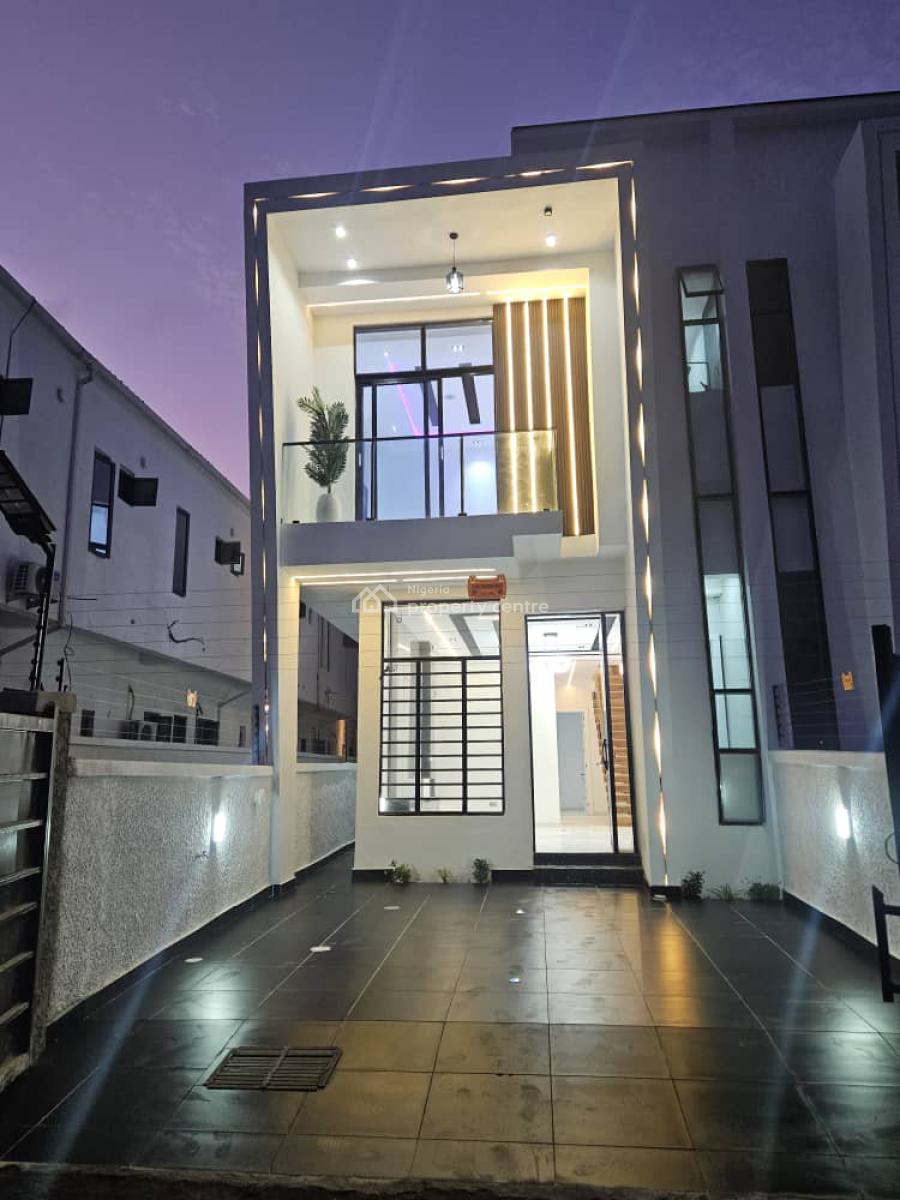 Luxury 4 Bedrooms Semi Detached Duplex with Bq, Ikota Gra, Ikota, Lekki, Lagos, Semi-detached Duplex for Rent