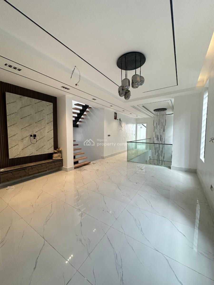 Spacious 5 Bedroom Detached with Bq, Rooftop Terrace, Pool and Cinema, Lekki Phase 1, Lekki, Lagos, Detached Duplex for Sale