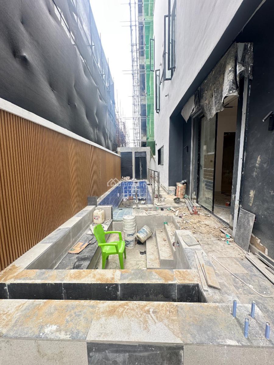 Spacious 5 Bedroom Detached with Bq, Rooftop Terrace, Pool and Cinema, Lekki Phase 1, Lekki, Lagos, Detached Duplex for Sale