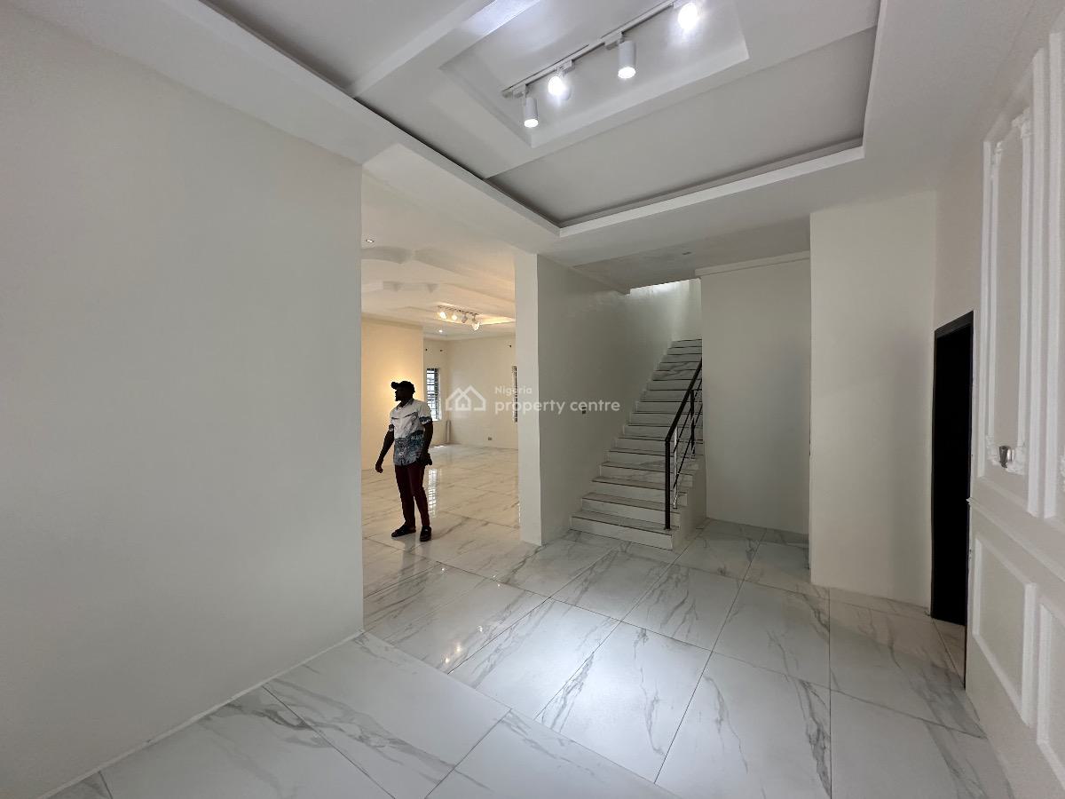 5 Bedroom Fully Detached Duplex with Bq, Chevron Drive, Lekki, Lagos, Detached Duplex for Sale