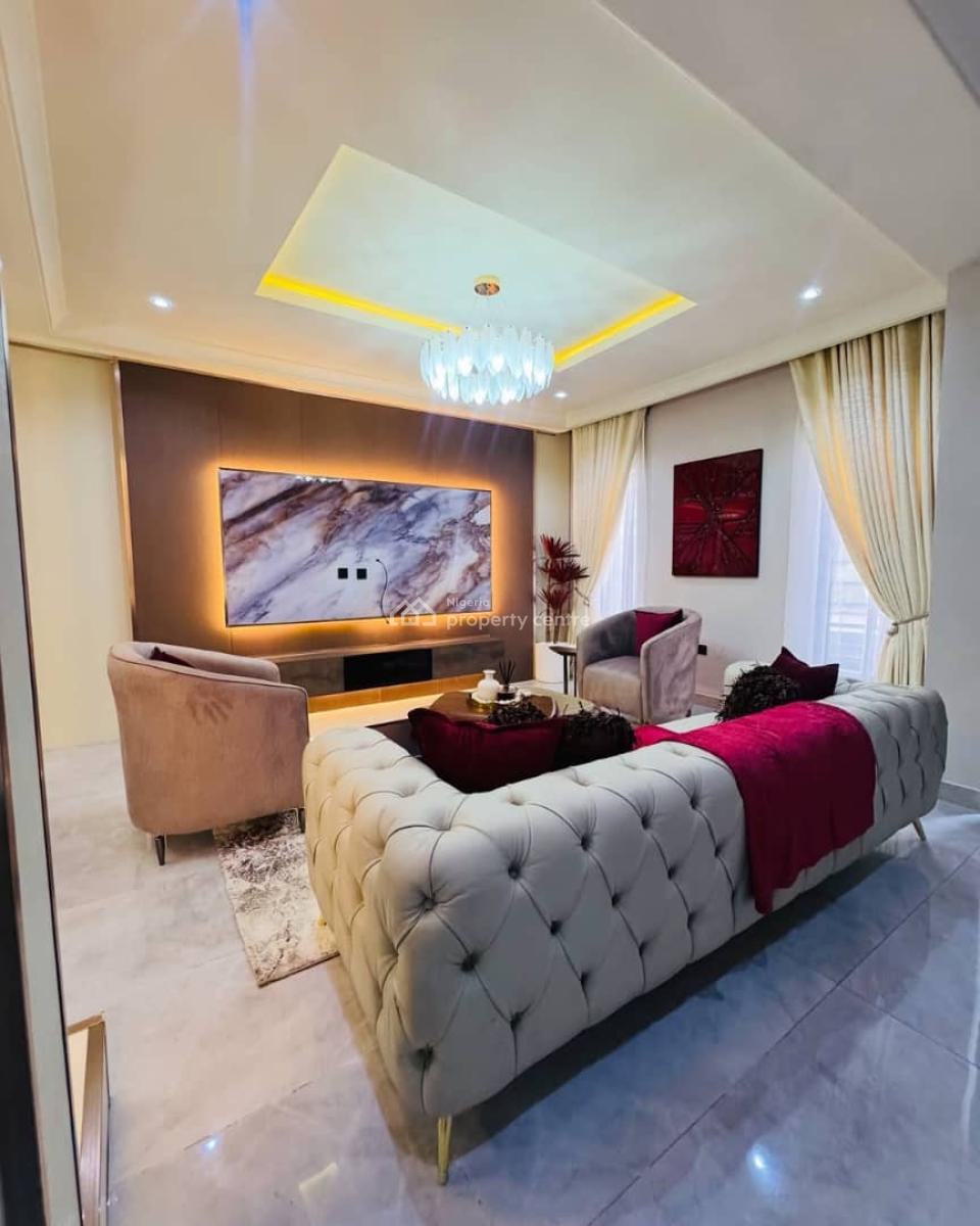 Luxury Furnished 5 Bedroom Terrace Duplex + Bq, Shonibare Estate, Maryland, Lagos, Terraced Duplex for Sale