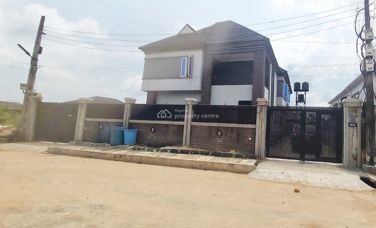 Luxury 4 Bedroom Duplex with 2 Units 2-bedroom Flat, Peace Estate, Soluyi, Gbagada, Lagos, House for Sale