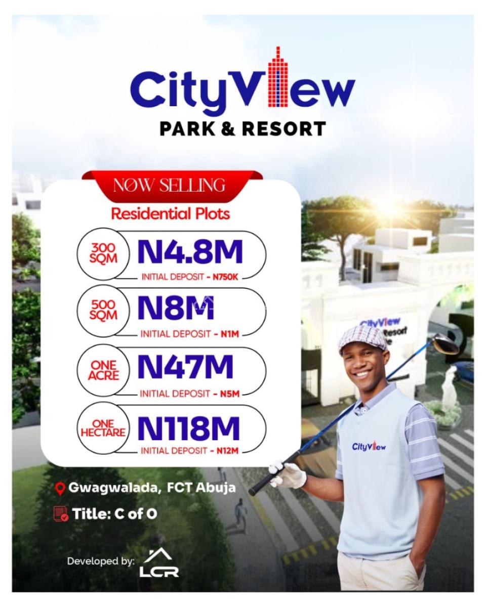 City View Park & Resort, Gwagwalada, Abuja, Land for Sale