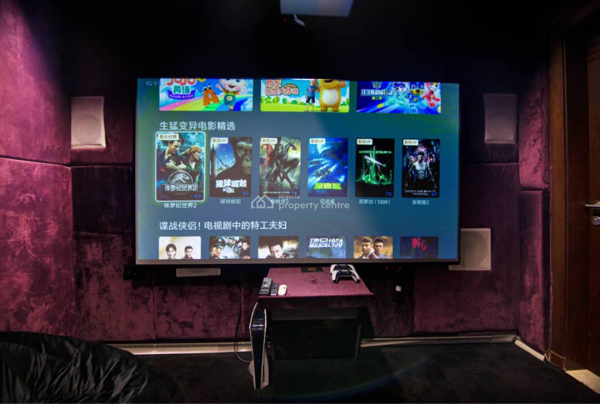 Luxury 2-bedroom Penthouse with a Private Cinema, Eko Atlantic City, Lagos, Flat / Apartment Short Let