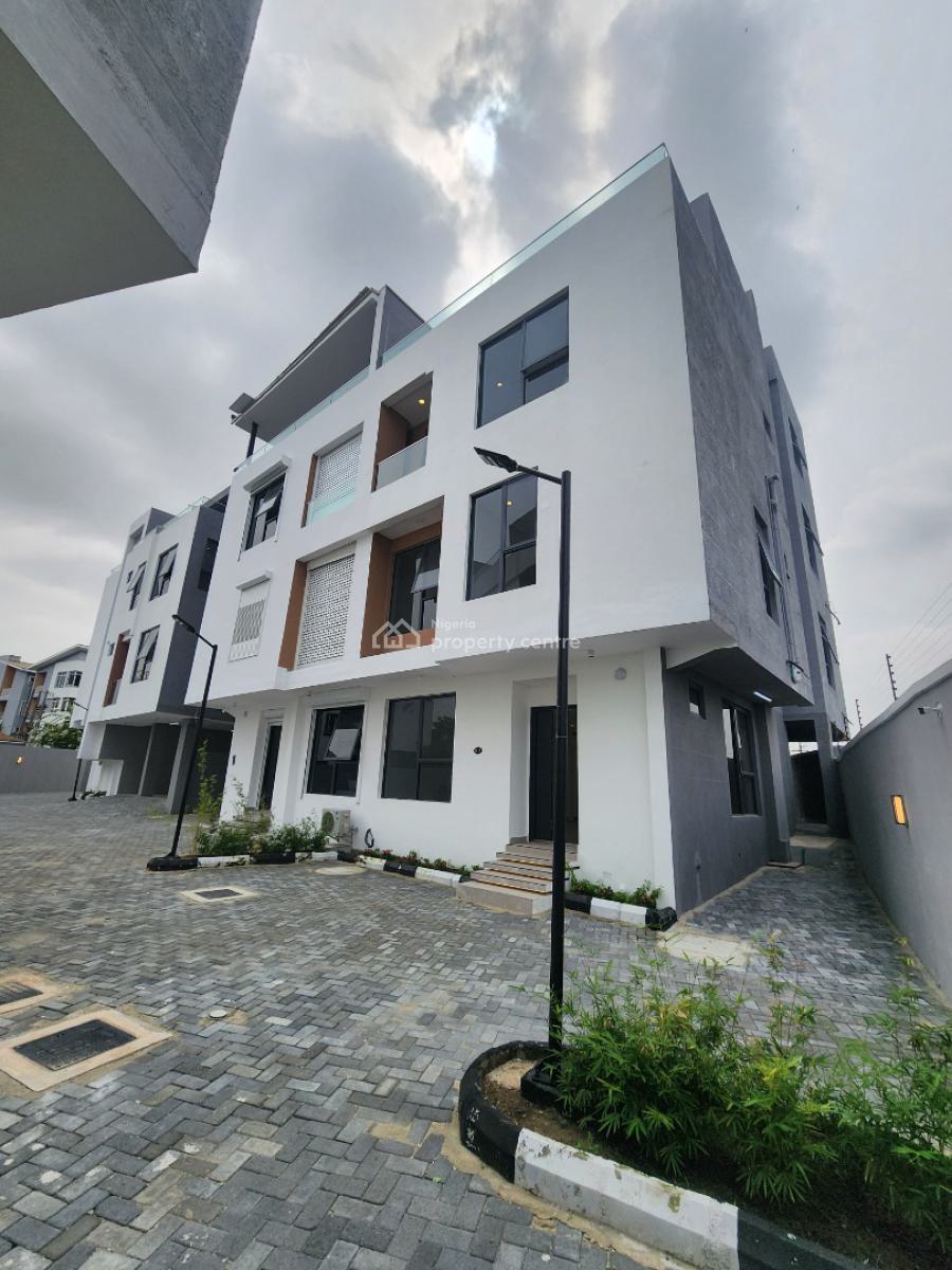 Luxury 4 Bedroom Semi Detached Duplex with Bq, Lekki Phase 1, Lekki, Lagos, Semi-detached Duplex for Sale