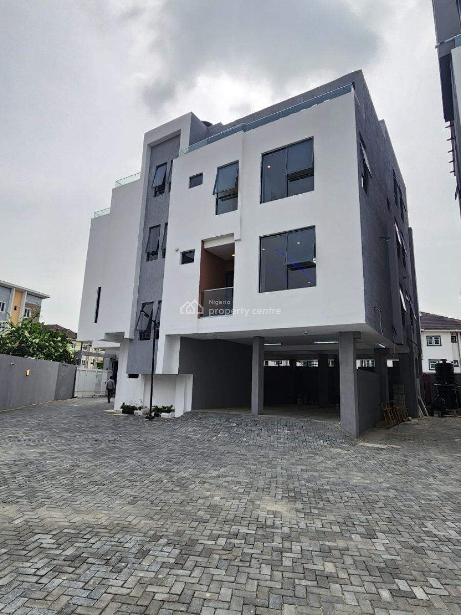 Luxury 4 Bedroom Maisonette with a Bq, & Pool, Lekki Phase 1, Lekki, Lagos, Flat / Apartment for Sale