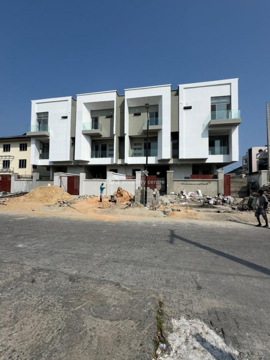 Aesthetically Pleasing 4-bedroom  Self Compound Terrace Duplex Bq, Lekki Phase 1, Lekki, Lagos, Terraced Duplex for Sale
