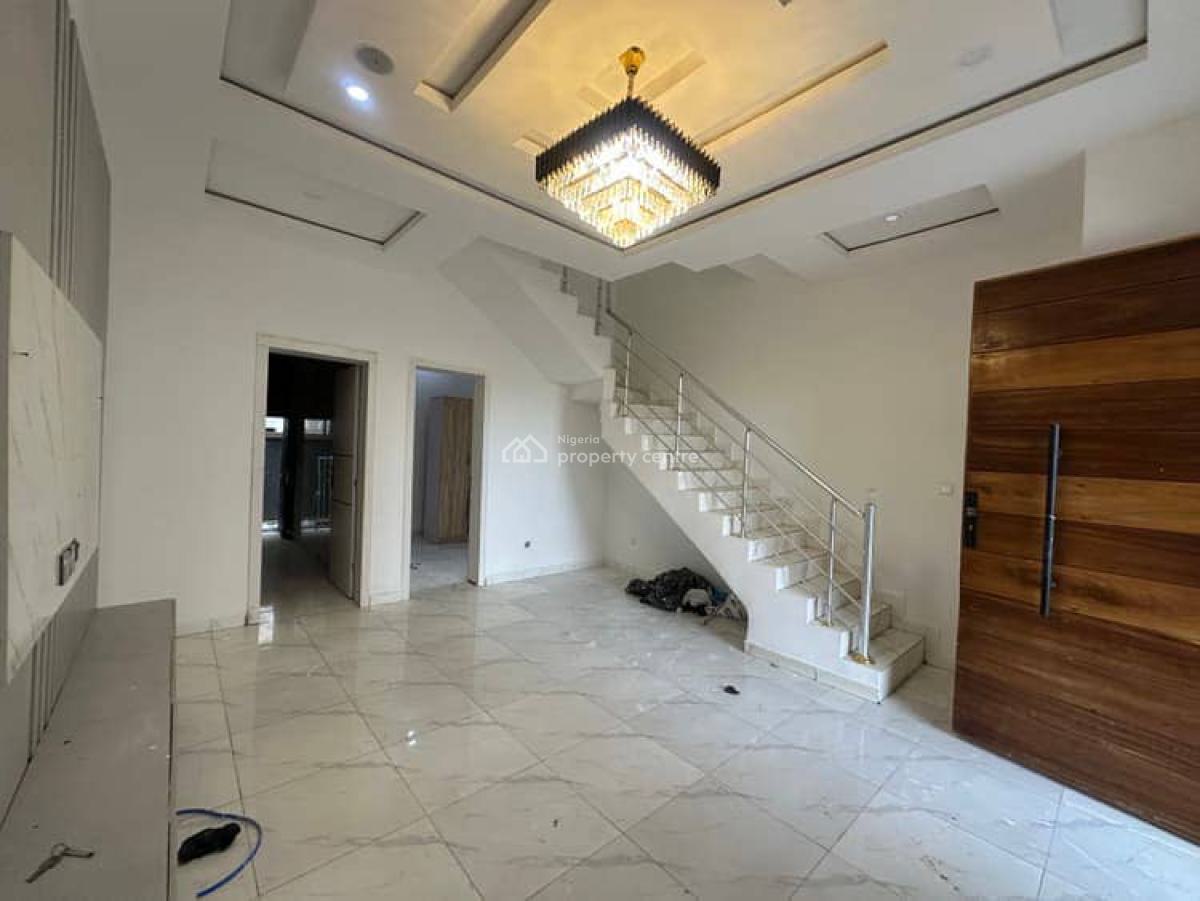 Newly Built 3 Bedroom Terrace with Bq, Abraham Adesanya, Ajah, Lagos, Terraced Duplex for Rent