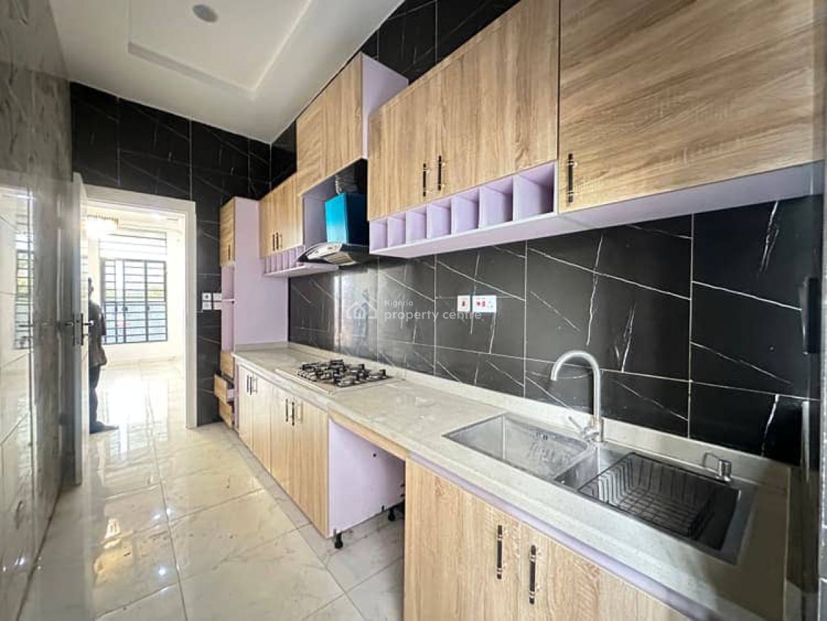 Newly Built 3 Bedroom Terrace with Bq, Abraham Adesanya, Ajah, Lagos, Terraced Duplex for Rent