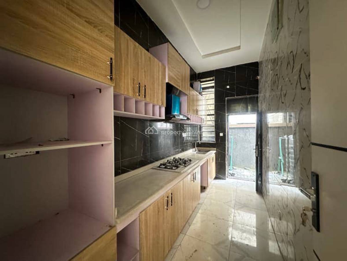 Newly Built 3 Bedroom Terrace with Bq, Abraham Adesanya, Ajah, Lagos, Terraced Duplex for Rent