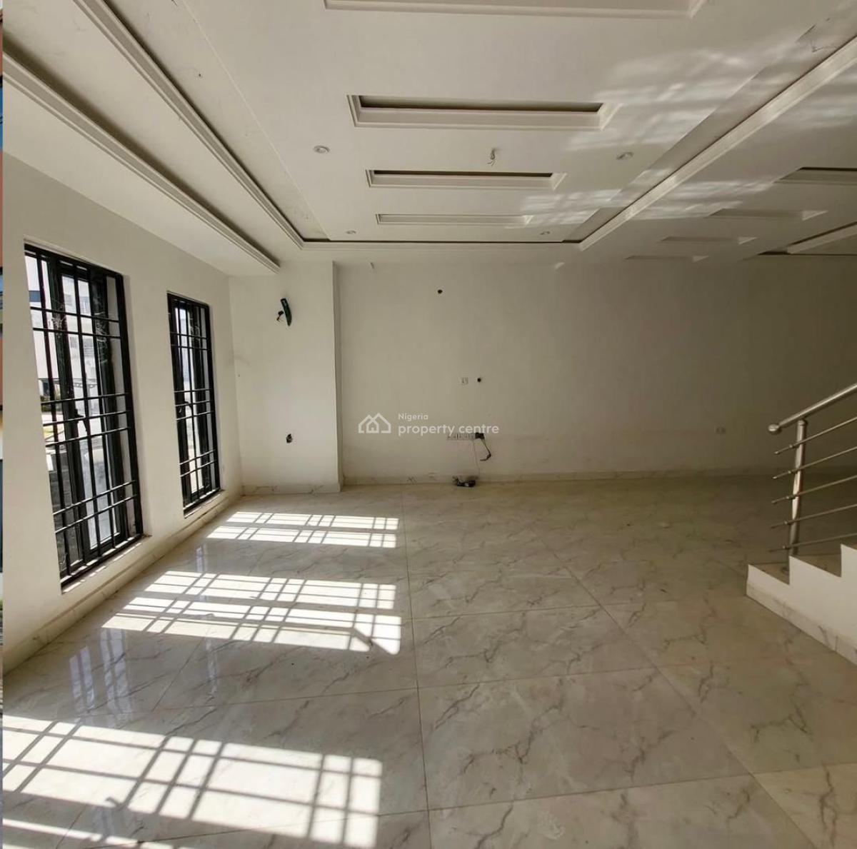 Brand New 4 Bedroom Spacious Terrace Duplex with Bq, Apo, Abuja, Terraced Duplex for Rent
