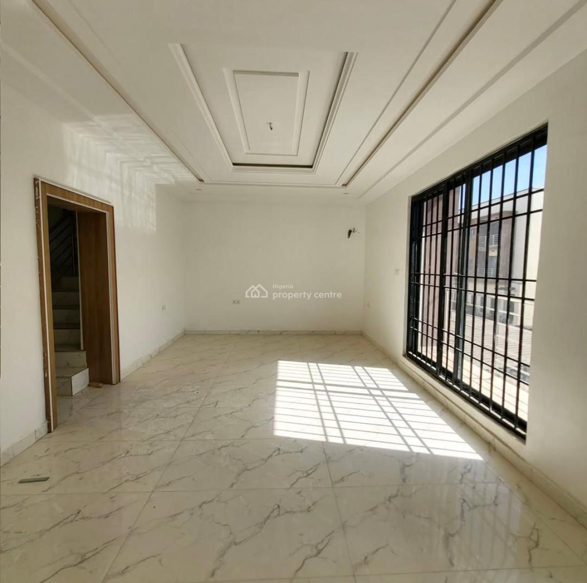 Brand New 4 Bedroom Spacious Terrace Duplex with Bq, Apo, Abuja, Terraced Duplex for Rent