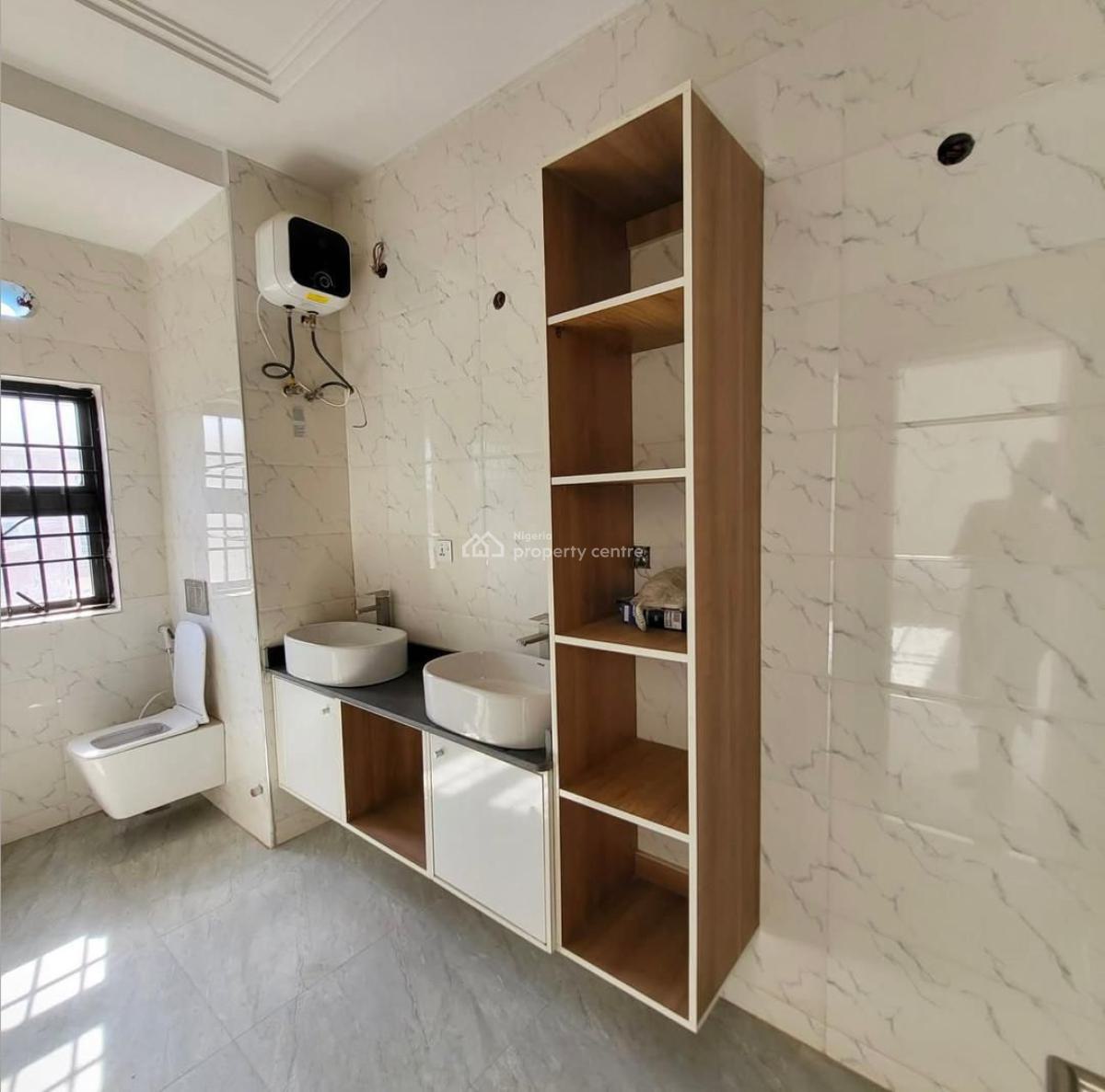 Brand New 4 Bedroom Spacious Terrace Duplex with Bq, Apo, Abuja, Terraced Duplex for Rent