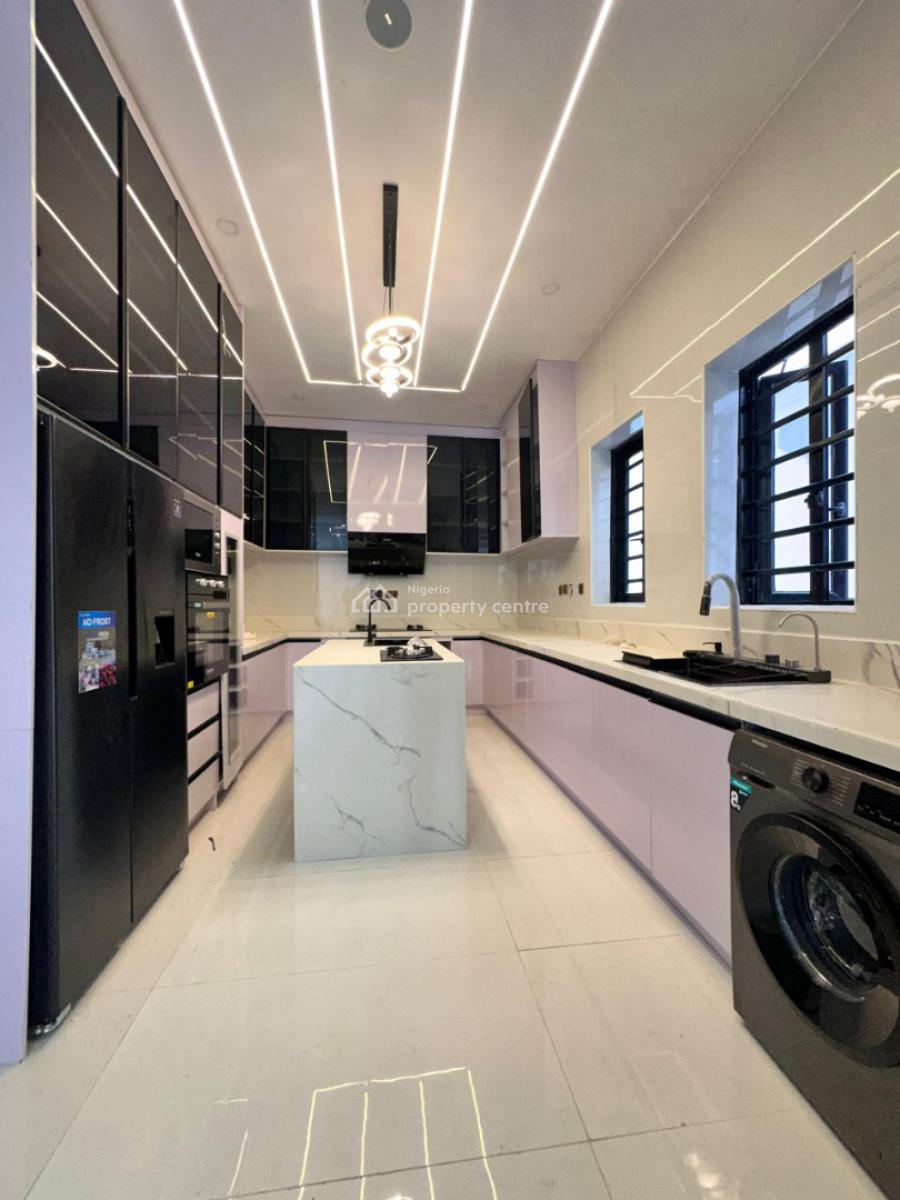 Beautifully Designed 5 Bedroom Fully Detached Smart Home, Chevron Tollgate, Lekki, Lagos, Detached Duplex for Sale