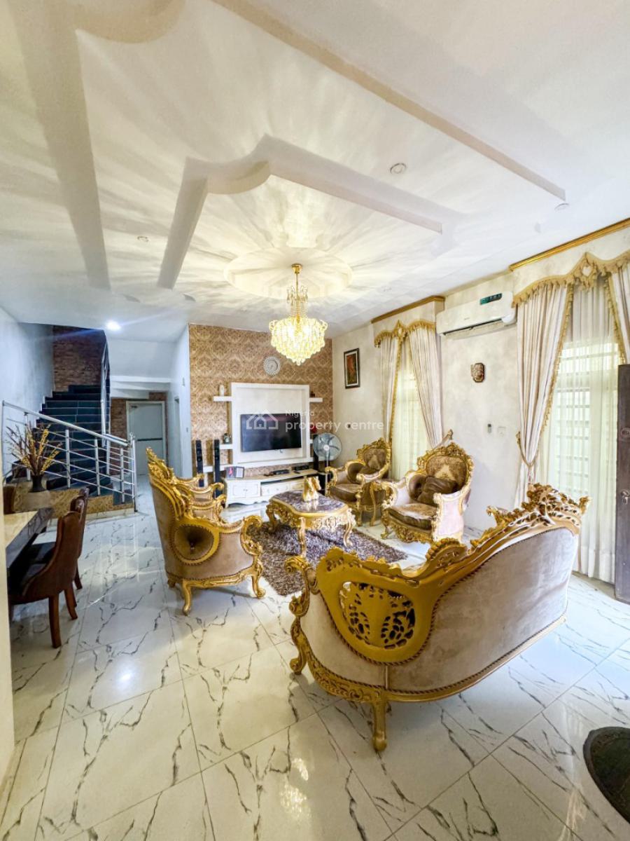 4 Bedrooms Semi-detached Duplex with Bq, Ikota, Lekki, Lagos, Semi-detached Duplex for Rent