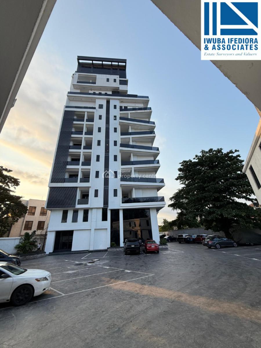 Stylish 3 Bedrooms Apartment + Service Room, Off Bourdillon Road, Ikoyi, Lagos, Flat / Apartment for Rent