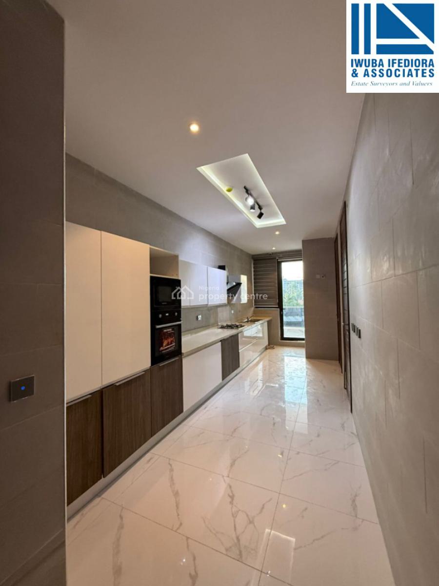 Stylish 3 Bedrooms Apartment + Service Room, Off Bourdillon Road, Ikoyi, Lagos, Flat / Apartment for Rent