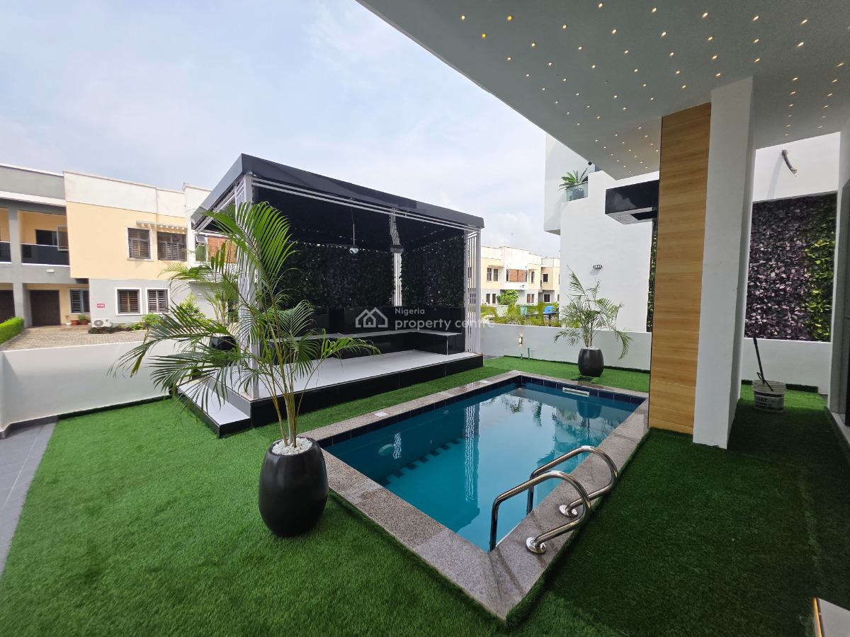 Luxurious 5 Bedroom Detached Duplex with Swimming Pool, Chevron Tollgate, Lekki, Lagos, Detached Duplex for Sale
