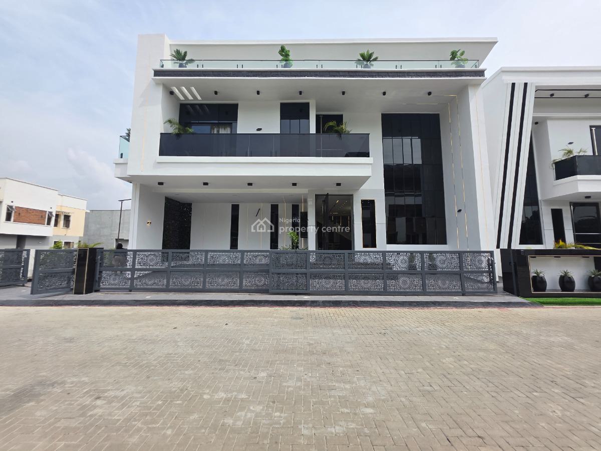 Luxurious 5 Bedroom Detached Duplex with Swimming Pool, Chevron Tollgate, Lekki, Lagos, Detached Duplex for Sale