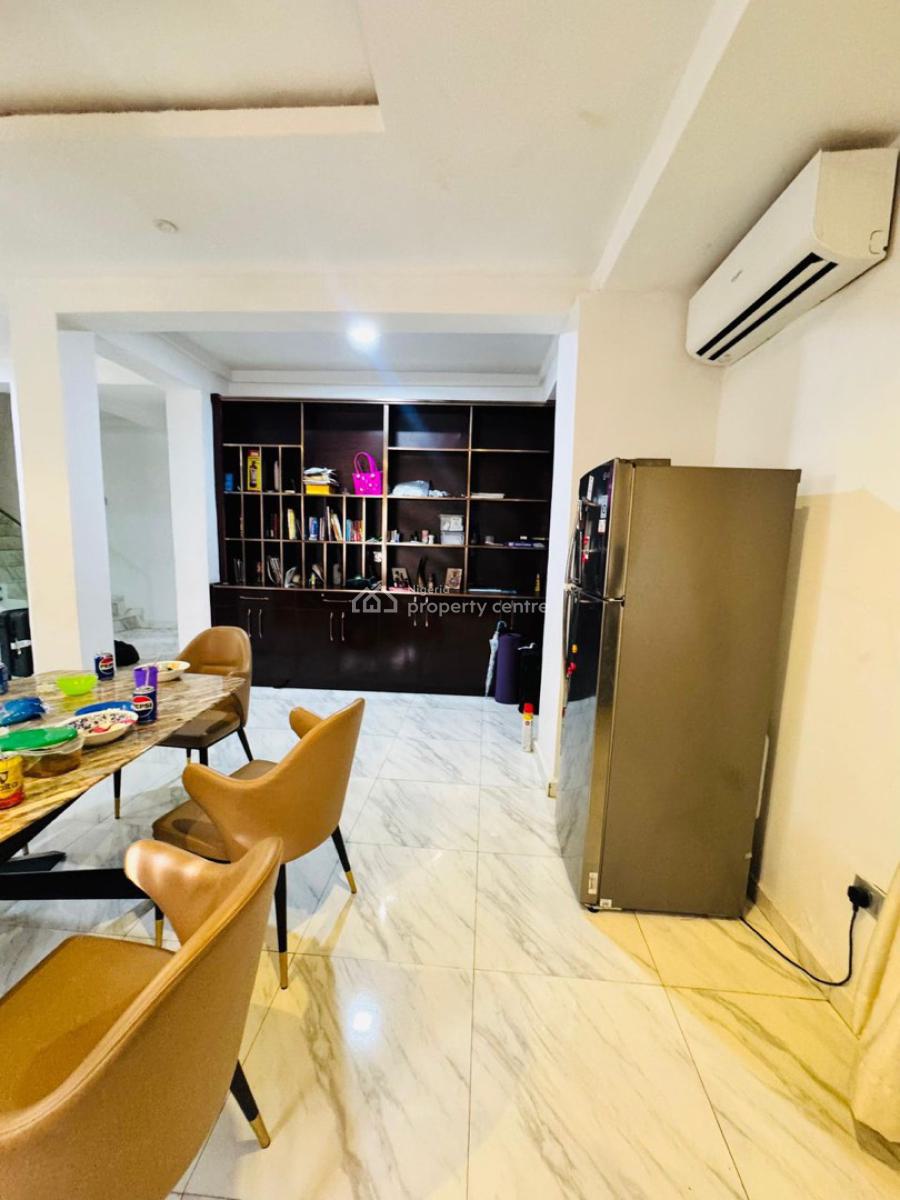 Beautiful 3 Bedroom Partly Furnished Duplex, Bq, Office/ Residence, Wuse 2, Abuja, Terraced Duplex for Sale