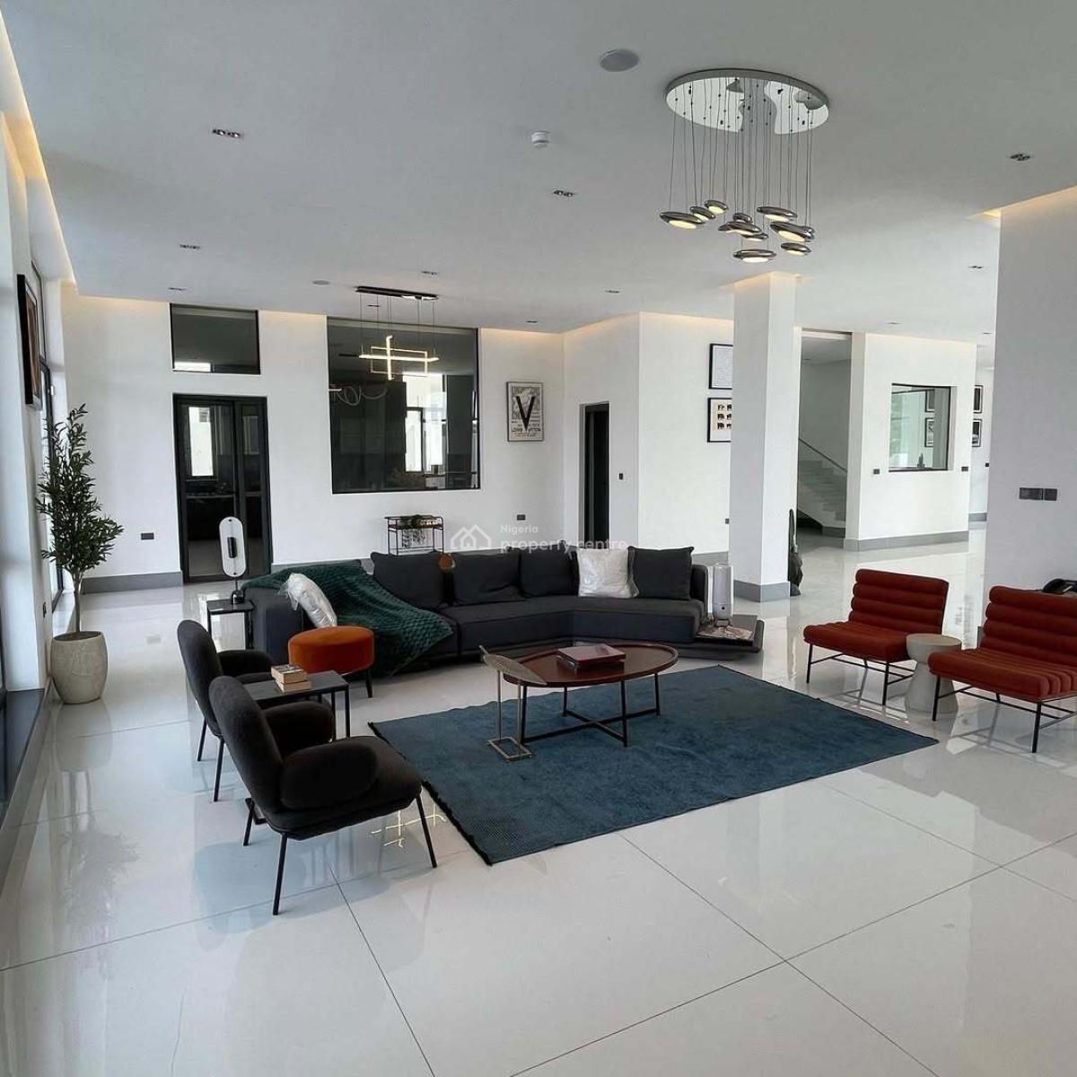 8 Bedroom Fully Detached Contemporary Mansion, Asokoro District, Abuja, House for Sale