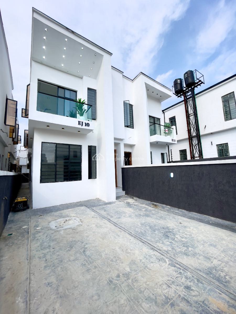 Standard 4 Bedroom Semi Detached Duplex, Ikota, Lekki, Lagos, Semi-detached Duplex for Sale