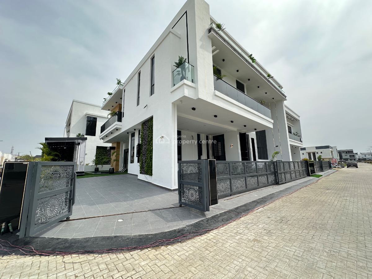 Stunning 5 Bedroom Detached Duplex with a Pool, Gym and Cinema, Chevron Tollgate, Lekki, Lagos, Detached Duplex for Sale