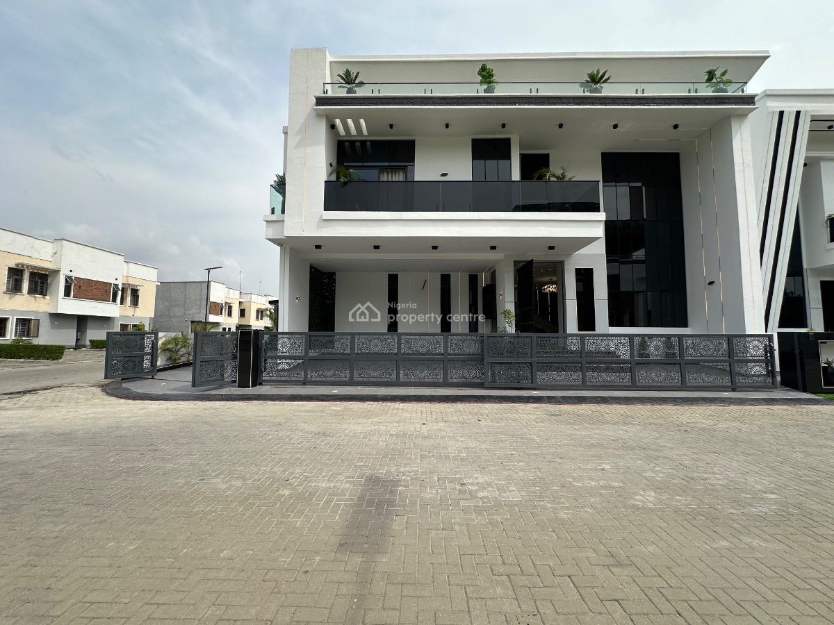 Stunning 5 Bedroom Detached Duplex with a Pool, Gym and Cinema, Chevron Tollgate, Lekki, Lagos, Detached Duplex for Sale