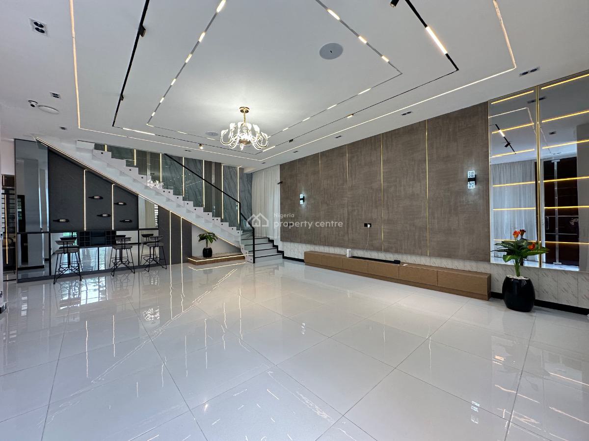 Stunning 5 Bedroom Detached Duplex with a Pool, Gym and Cinema, Chevron Tollgate, Lekki, Lagos, Detached Duplex for Sale