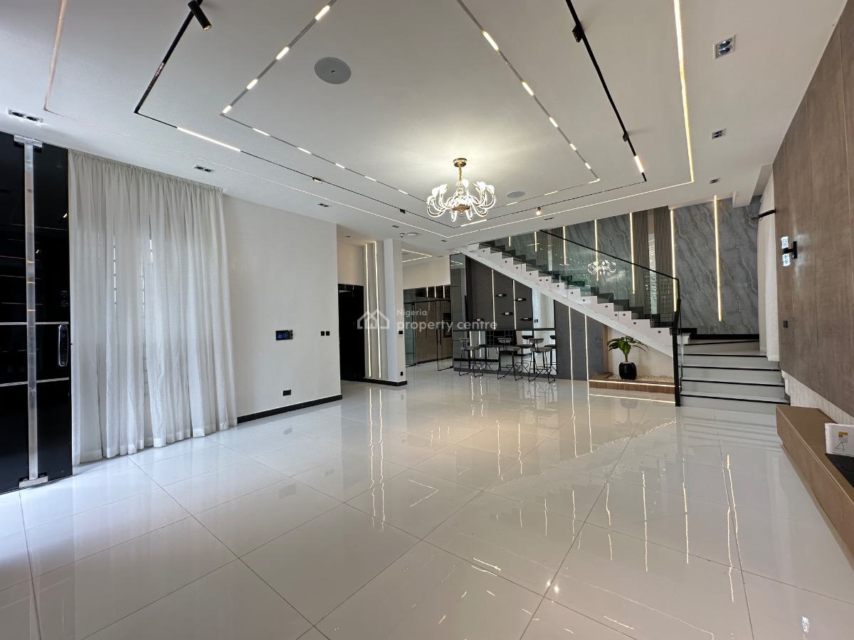 Stunning 5 Bedroom Detached Duplex with a Pool, Gym and Cinema, Chevron Tollgate, Lekki, Lagos, Detached Duplex for Sale