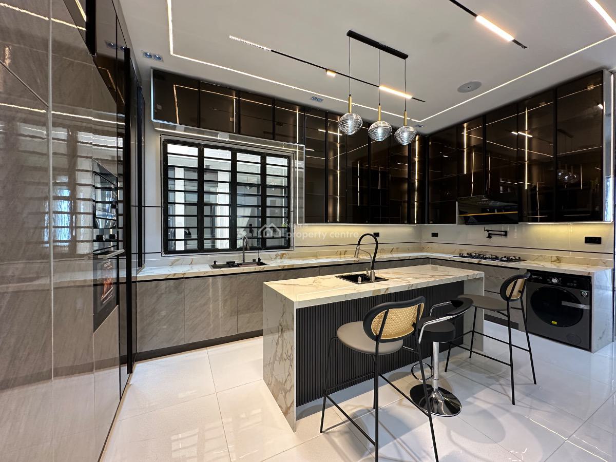 Stunning 5 Bedroom Detached Duplex with a Pool, Gym and Cinema, Chevron Tollgate, Lekki, Lagos, Detached Duplex for Sale