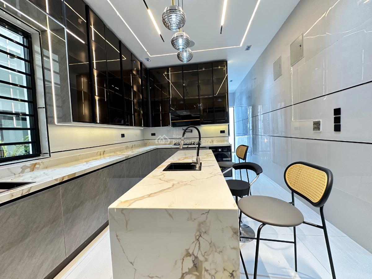 Stunning 5 Bedroom Detached Duplex with a Pool, Gym and Cinema, Chevron Tollgate, Lekki, Lagos, Detached Duplex for Sale