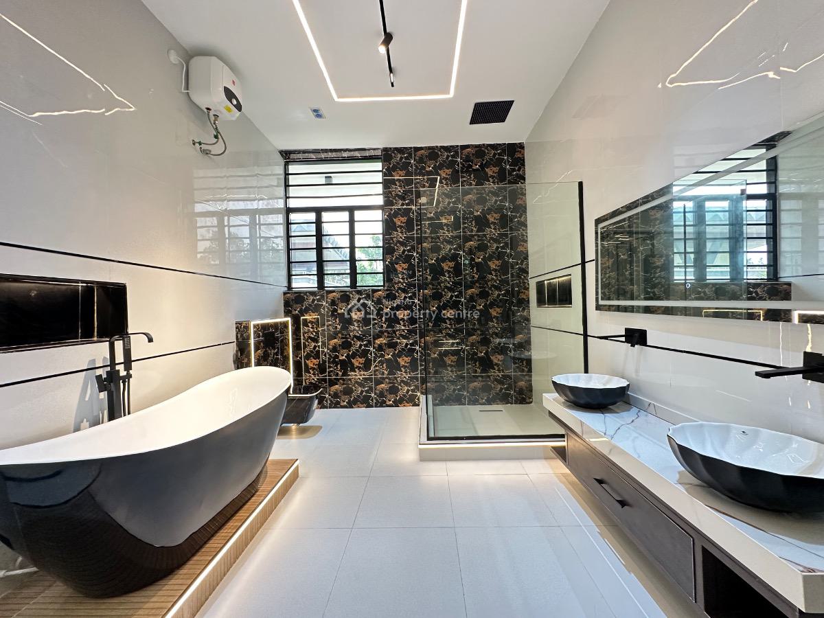 Stunning 5 Bedroom Detached Duplex with a Pool, Gym and Cinema, Chevron Tollgate, Lekki, Lagos, Detached Duplex for Sale