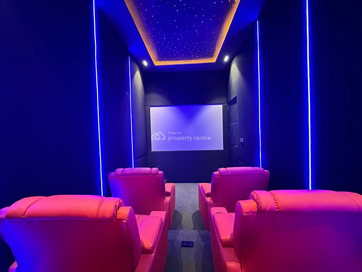 Stunning 5 Bedroom Detached Duplex with a Pool, Gym and Cinema, Chevron Tollgate, Lekki, Lagos, Detached Duplex for Sale