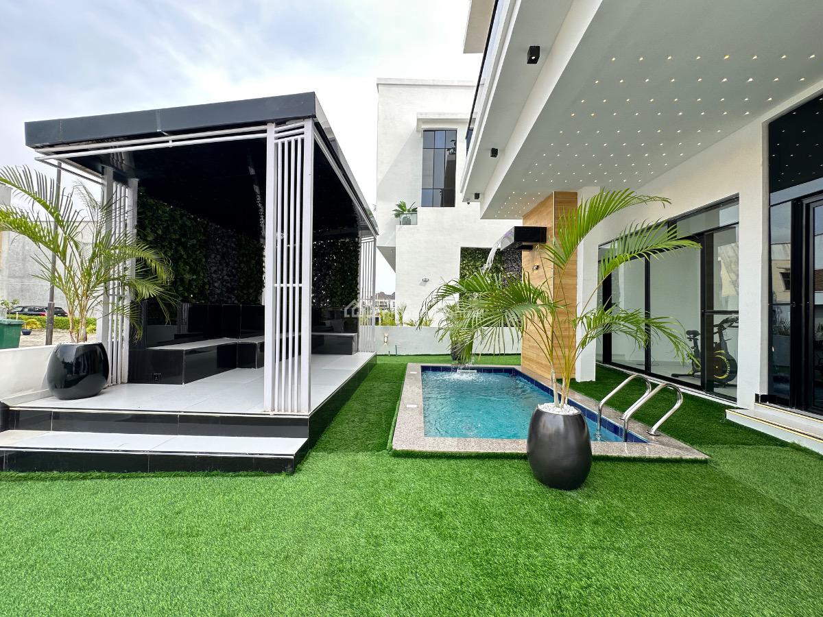 Stunning 5 Bedroom Detached Duplex with a Pool, Gym and Cinema, Chevron Tollgate, Lekki, Lagos, Detached Duplex for Sale