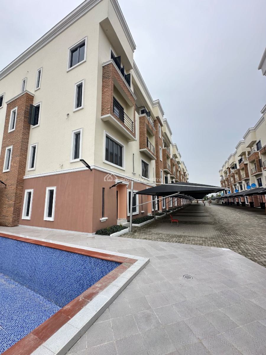 Spaciously Built 2 Bedroom Terrace Duplex with Pool and Gym, Lekki Phase 1, Lekki, Lagos, Terraced Duplex for Rent