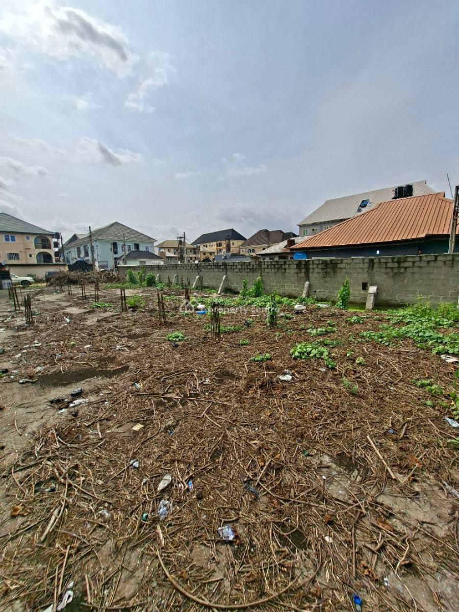 Land with Solid Foundation in a Secured Location, Off Grandmate, Ago Palace, Isolo, Lagos, Residential Land for Sale