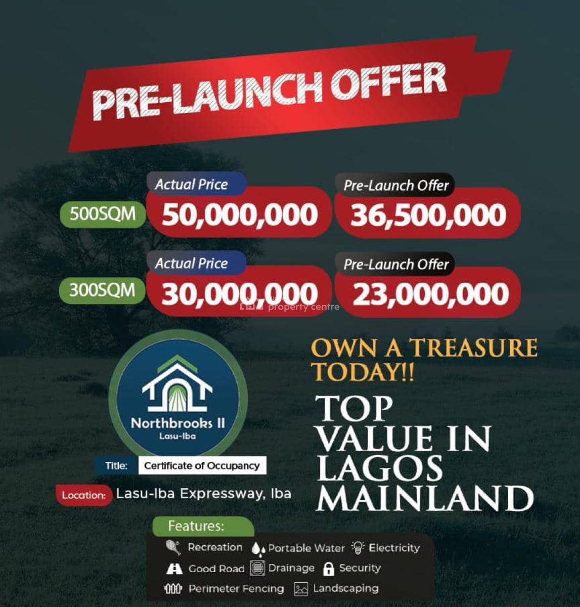 Affordable Residential Land with C of O, Northbrooks Ii, Ojo, Lagos, Residential Land for Sale