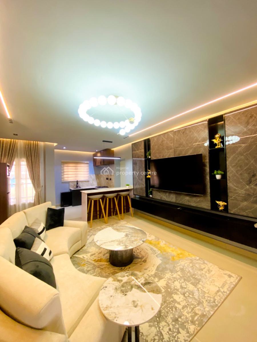 Premium 2 Bedroom Fully Furnished Apartment, Wuye, Abuja, Flat / Apartment for Rent